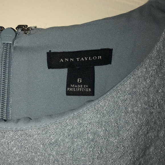 Wool Ann Tylor blue dress - Picture 4 of 4